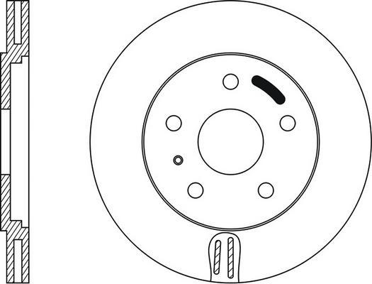 Textar 98200 0614 - Спирачен диск vvparts.bg