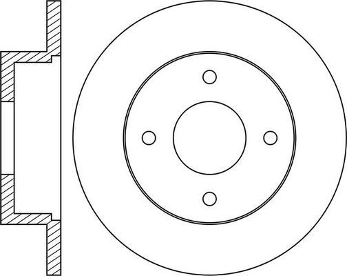 Brembo 08.5714.10 - Спирачен диск vvparts.bg