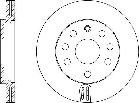 Triscan 36309699711 - Спирачен диск vvparts.bg