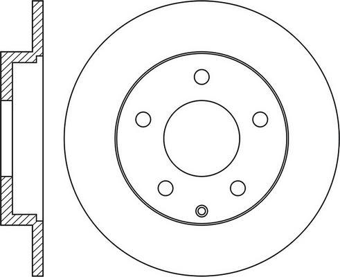 FTE BS3959 - Спирачен диск vvparts.bg