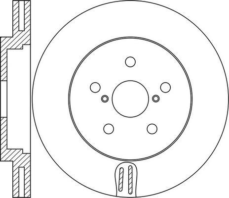 FIT FR0355VSET - Спирачен диск vvparts.bg