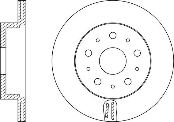 FIT FR0294V - Спирачен диск vvparts.bg