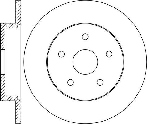 FIT FR0271 - Спирачен диск vvparts.bg