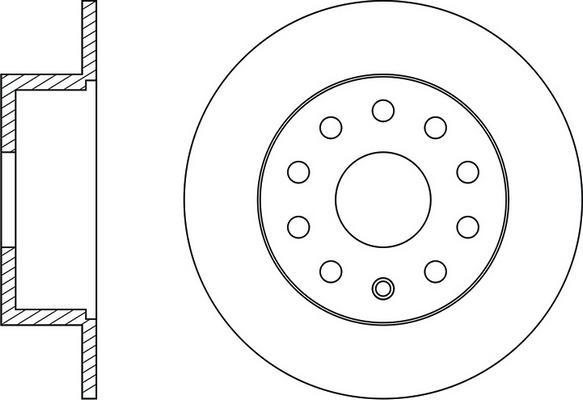 FIT FR0731 - Спирачен диск vvparts.bg