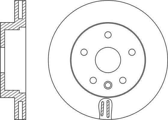 Textar 98200229301 - Спирачен диск vvparts.bg