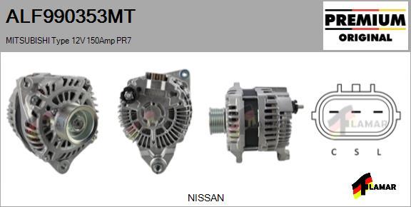FLAMAR ALF990353MT - Генератор vvparts.bg