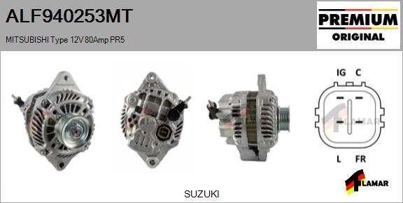FLAMAR ALF940253MT - Генератор vvparts.bg