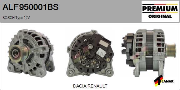 FLAMAR ALF950001BS - Генератор vvparts.bg