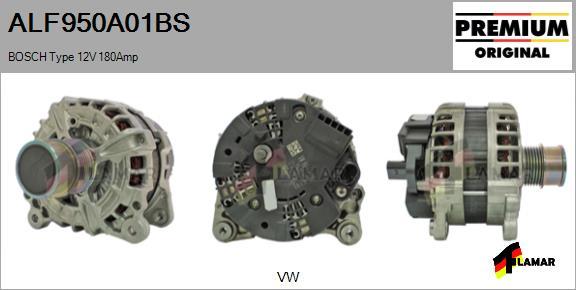 FLAMAR ALF950A01BS
 - Генератор vvparts.bg