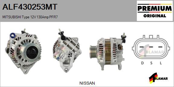 FLAMAR ALF430253MT - Генератор vvparts.bg