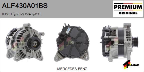 FLAMAR ALF430A01BS - Генератор vvparts.bg