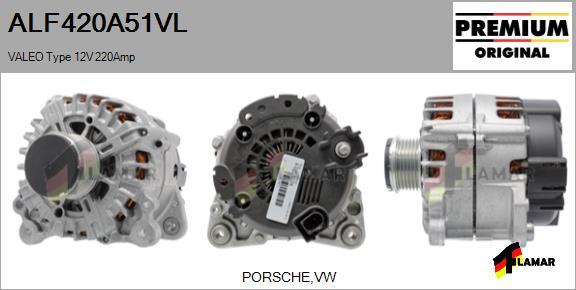 FLAMAR ALF420A51VL - Генератор vvparts.bg