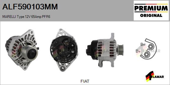 FLAMAR ALF590103MM - Генератор vvparts.bg