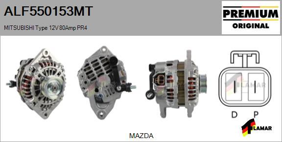 FLAMAR ALF550153MT - Генератор vvparts.bg