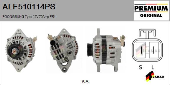 FLAMAR ALF510114PS - Генератор vvparts.bg