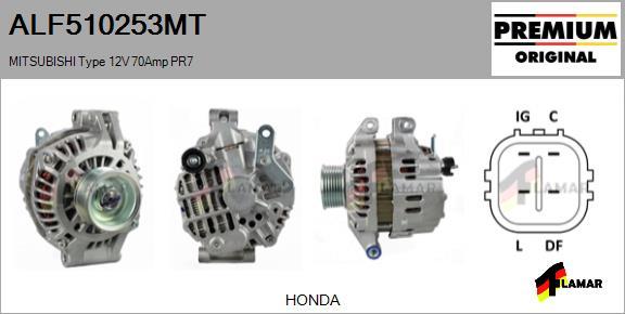 FLAMAR ALF510253MT - Генератор vvparts.bg