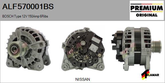 FLAMAR ALF570001BS - Генератор vvparts.bg