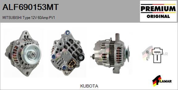 FLAMAR ALF690153MT - Генератор vvparts.bg