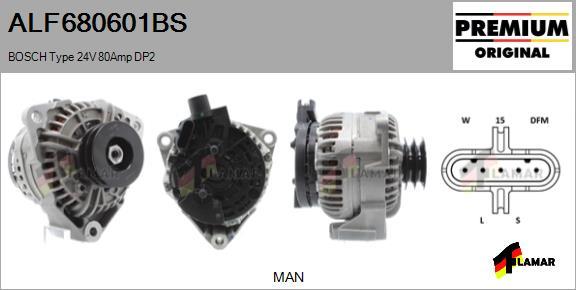 FLAMAR ALF680601BS - Генератор vvparts.bg