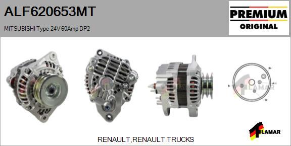 FLAMAR ALF620653MT - Генератор vvparts.bg