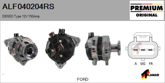 FLAMAR ALF040204RS - Генератор vvparts.bg