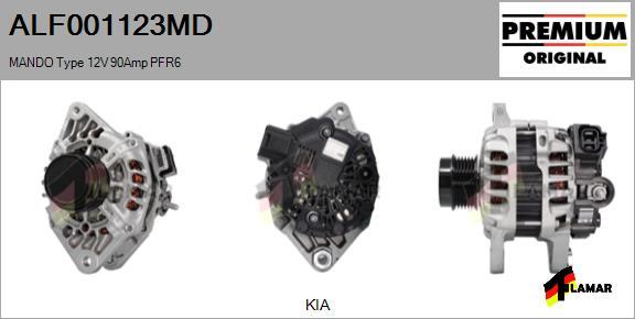 FLAMAR ALF001123MD - Генератор vvparts.bg