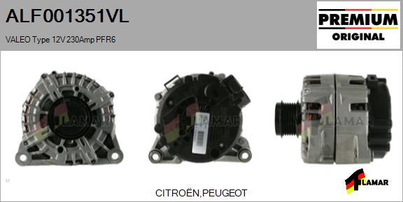 FLAMAR ALF001351VL - Генератор vvparts.bg