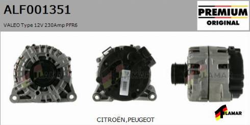 FLAMAR ALF001351
 - Генератор vvparts.bg