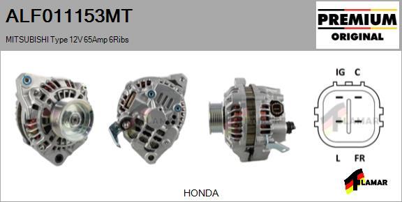 FLAMAR ALF011153MT - Генератор vvparts.bg