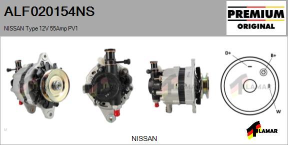 FLAMAR ALF020154NS - Генератор vvparts.bg