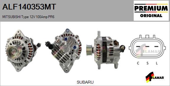 FLAMAR ALF140353MT - Генератор vvparts.bg