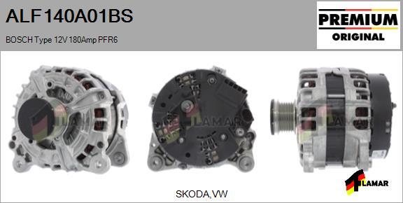 FLAMAR ALF140A01BS - Генератор vvparts.bg