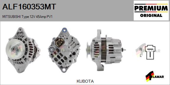 FLAMAR ALF160353MT - Генератор vvparts.bg