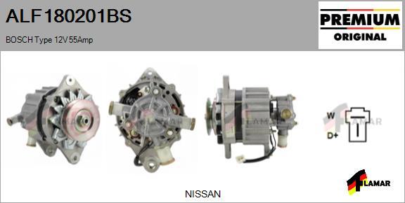 FLAMAR ALF180201BS - Генератор vvparts.bg