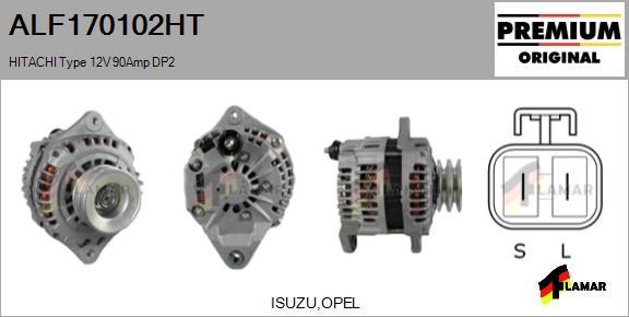 FLAMAR ALF170102HT - Генератор vvparts.bg