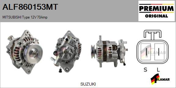 FLAMAR ALF860153MT - Генератор vvparts.bg