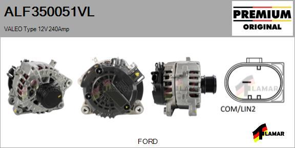 FLAMAR ALF350051VL - Генератор vvparts.bg