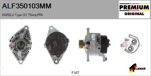 FLAMAR ALF350103MM - Генератор vvparts.bg