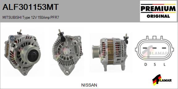 FLAMAR ALF301153MT - Генератор vvparts.bg