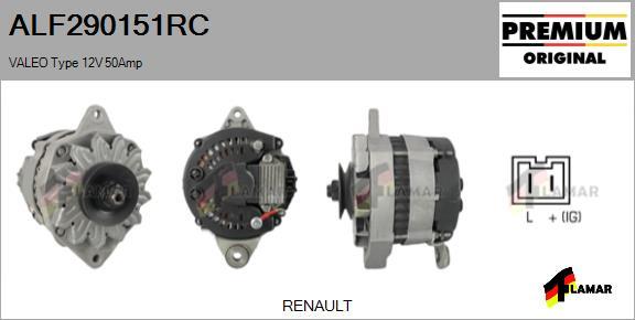 FLAMAR ALF290151RC - Генератор vvparts.bg