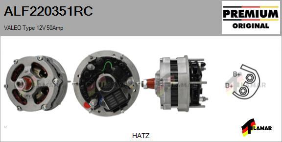 FLAMAR ALF220351RC - Генератор vvparts.bg