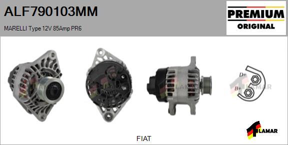 FLAMAR ALF790103MM - Генератор vvparts.bg