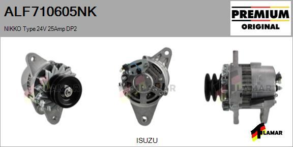 FLAMAR ALF710605NK - Генератор vvparts.bg