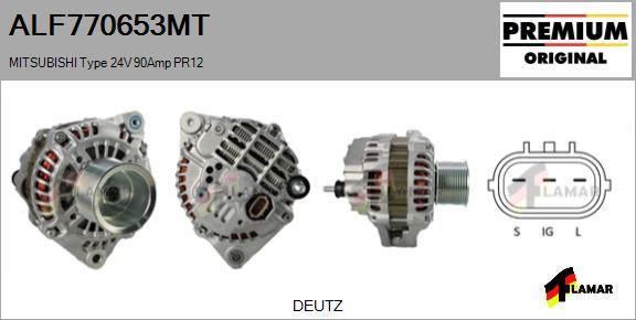 FLAMAR ALF770653MT - Генератор vvparts.bg