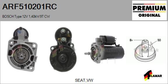 FLAMAR ARF510201RC - Стартер vvparts.bg