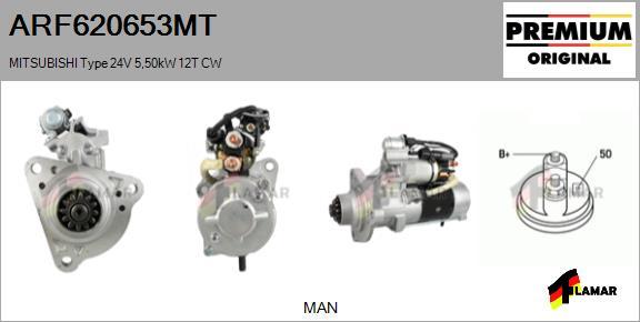 FLAMAR ARF620653MT - Стартер vvparts.bg