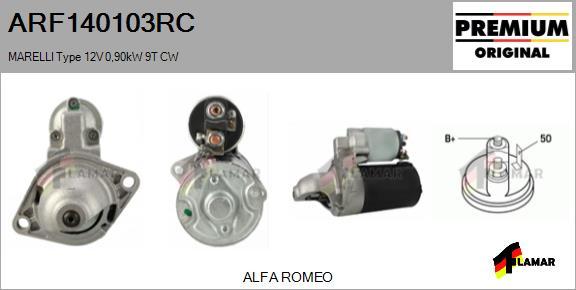 FLAMAR ARF140103RC - Стартер vvparts.bg