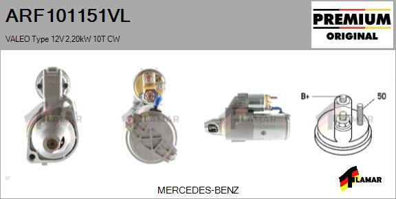 FLAMAR ARF101151VL - Стартер vvparts.bg