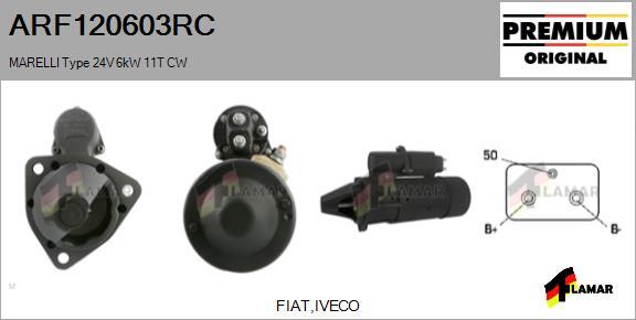 FLAMAR ARF120603RC - Стартер vvparts.bg