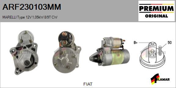 FLAMAR ARF230103MM - Стартер vvparts.bg